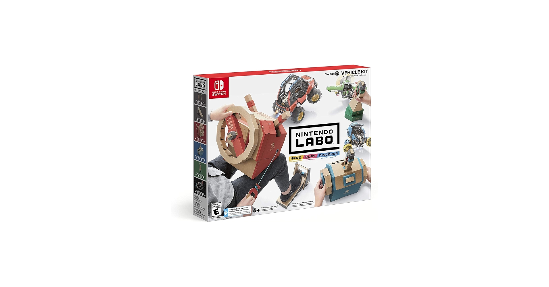 Amazon.com: Nintendo Labo Toy-Con 03: Vehicle Kit - Switch : Video