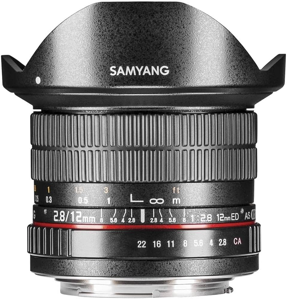 Amazon | SAMYANG 単焦点魚眼レンズ 12mm F2.8 フィッシュアイ ソニー