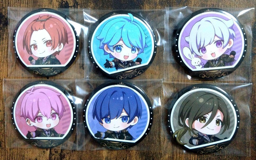 Amazon | いれいす 缶バッジ 4周年記念デフォセット | バッジ | おもちゃ