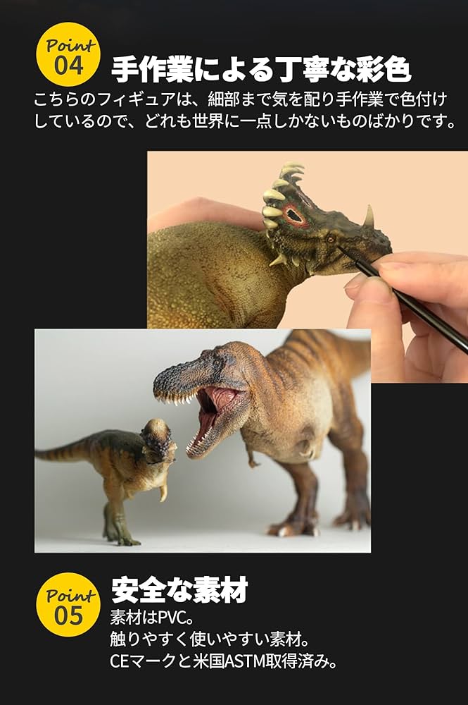 Amazon.co.jp: PNSO 1/35 サイズ ティラノサウルス 恐竜博物館 動物