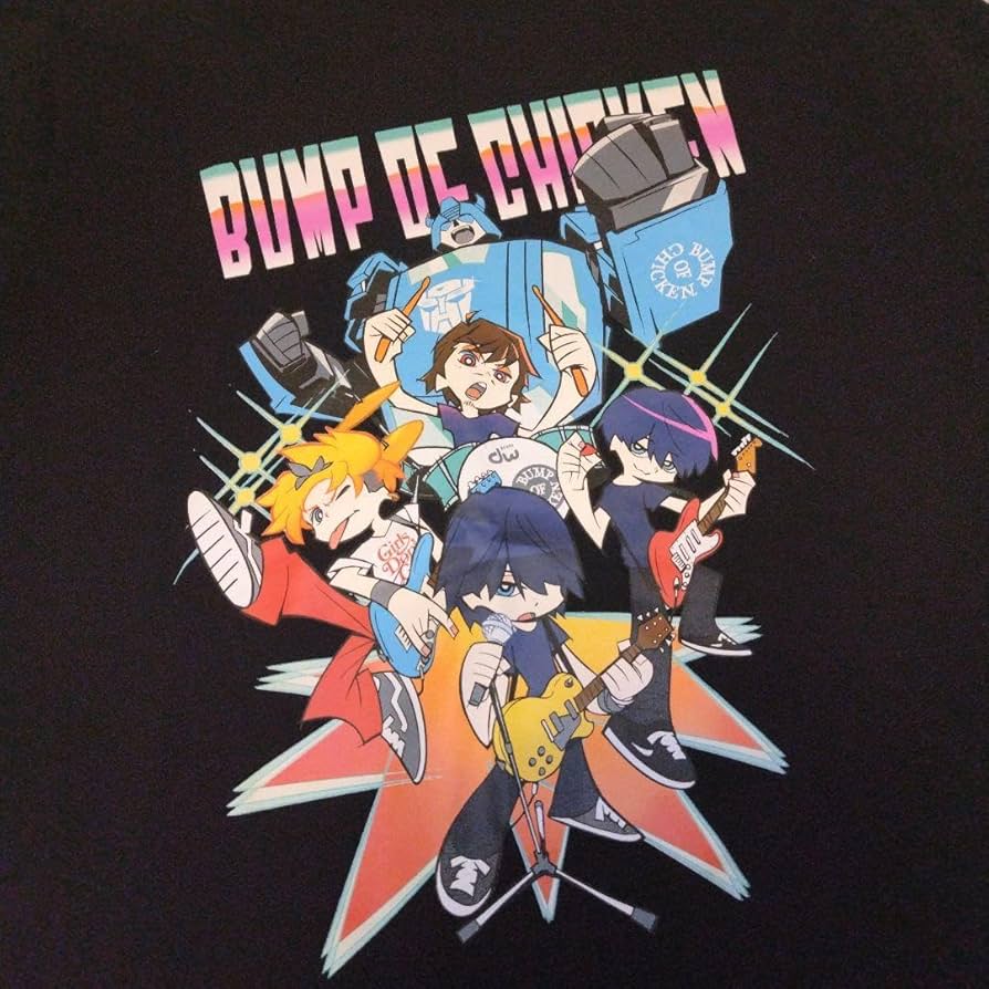 Amazon.co.jp: BUMP OF CHICKEN トランスフォーマー Tシャツ Mサイズ