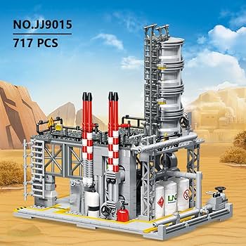 Amazon.co.jp: MISINI Architecture M6014 都市化学プラント