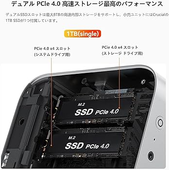 Amazon.co.jp: Beelink SER9 HX370 ミニ PC、12C/24T 最大5.1GHz、32GB