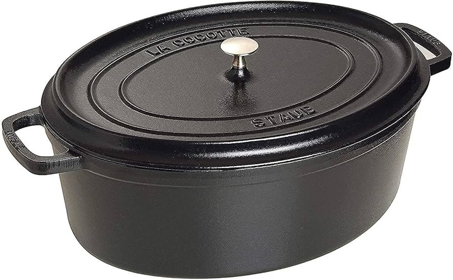 Amazon｜ストウブ(Staub) 「 ピコ ココット オーバル ブラック 31cm