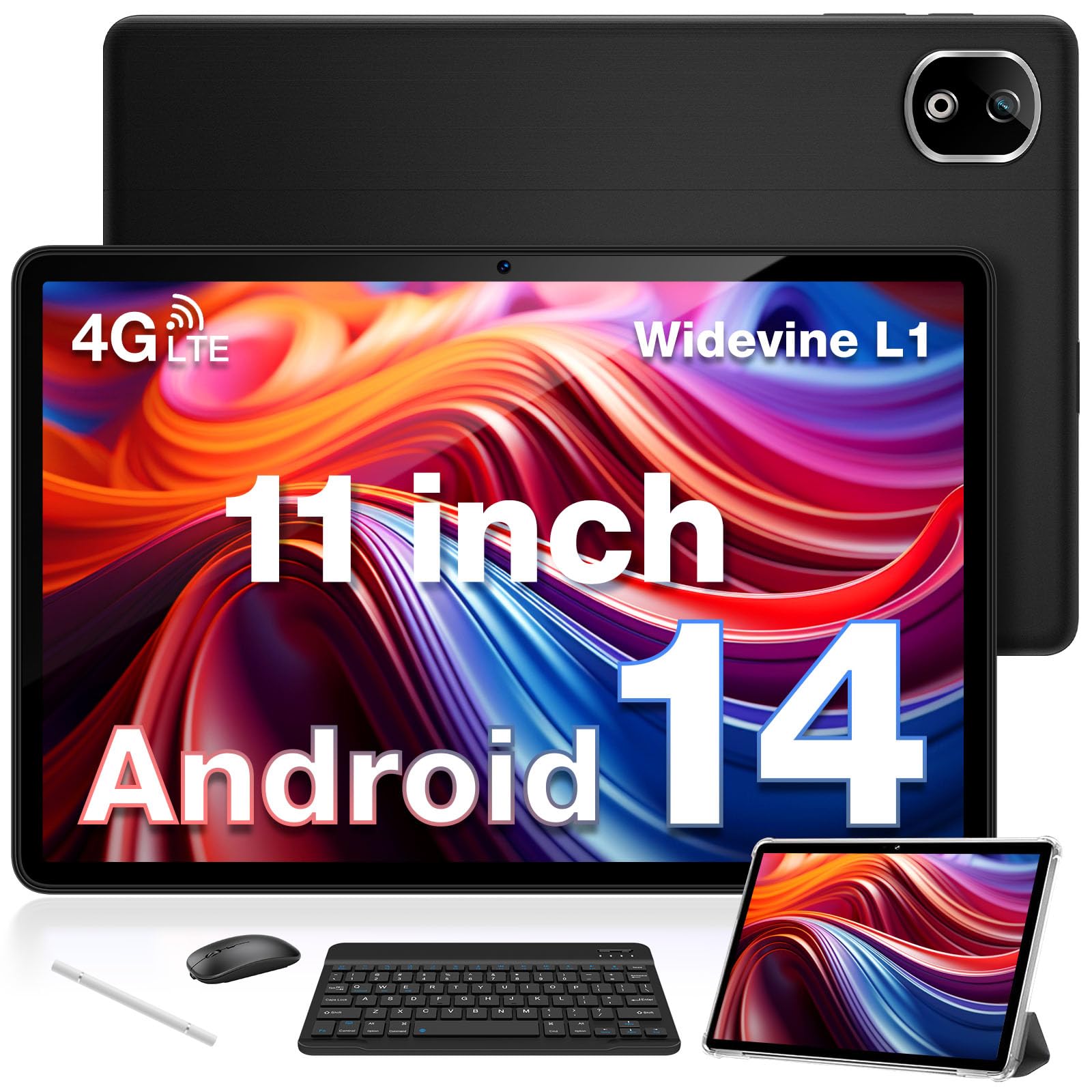 Amazon.com : DOOGEE Android 14 Tablet with Keyboard, T30E 11 Inch