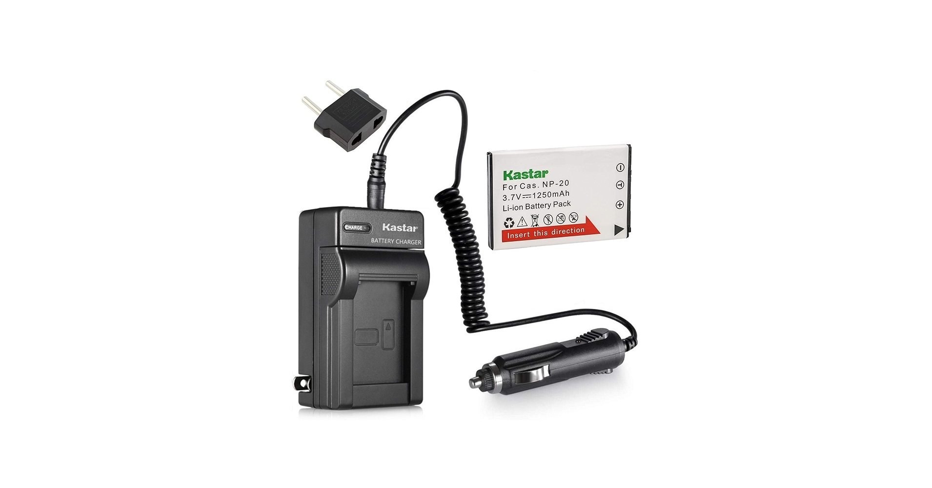 Amazon.com : Battery and Charger for Casio Exilim EX-Z60, EX-Z70