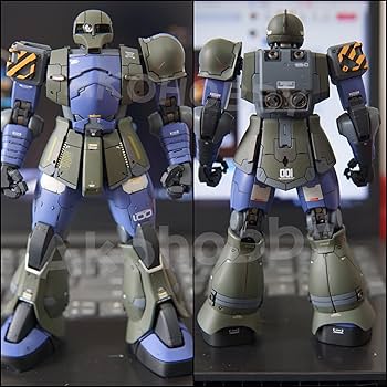 Amazon | MG 1/100 THE ORIGIN ザクI (デニム/スレンダー機) MS-05 AKO