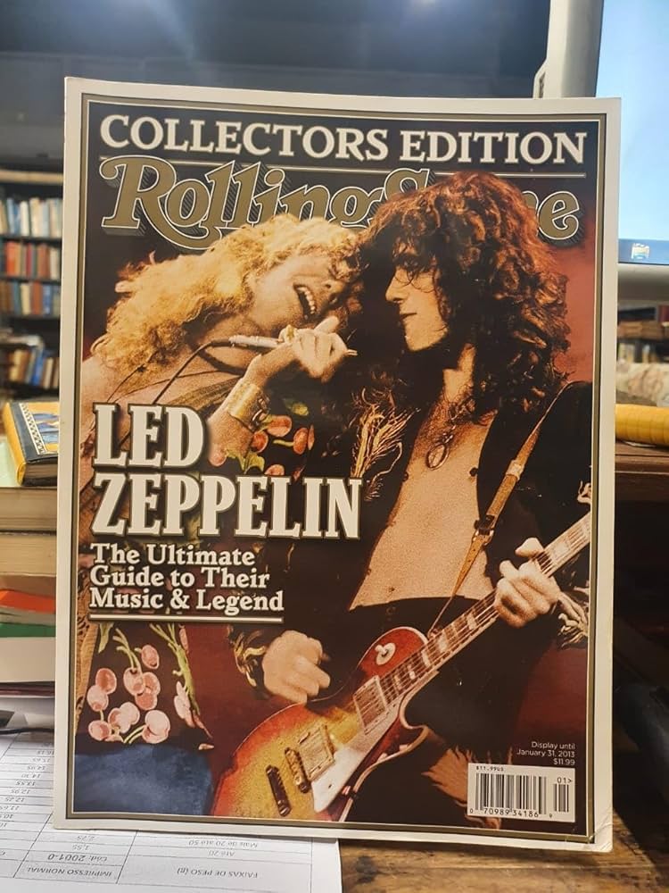 Rolling Stone Led Zeppelin Collectors Edition Jimmy Page Robert