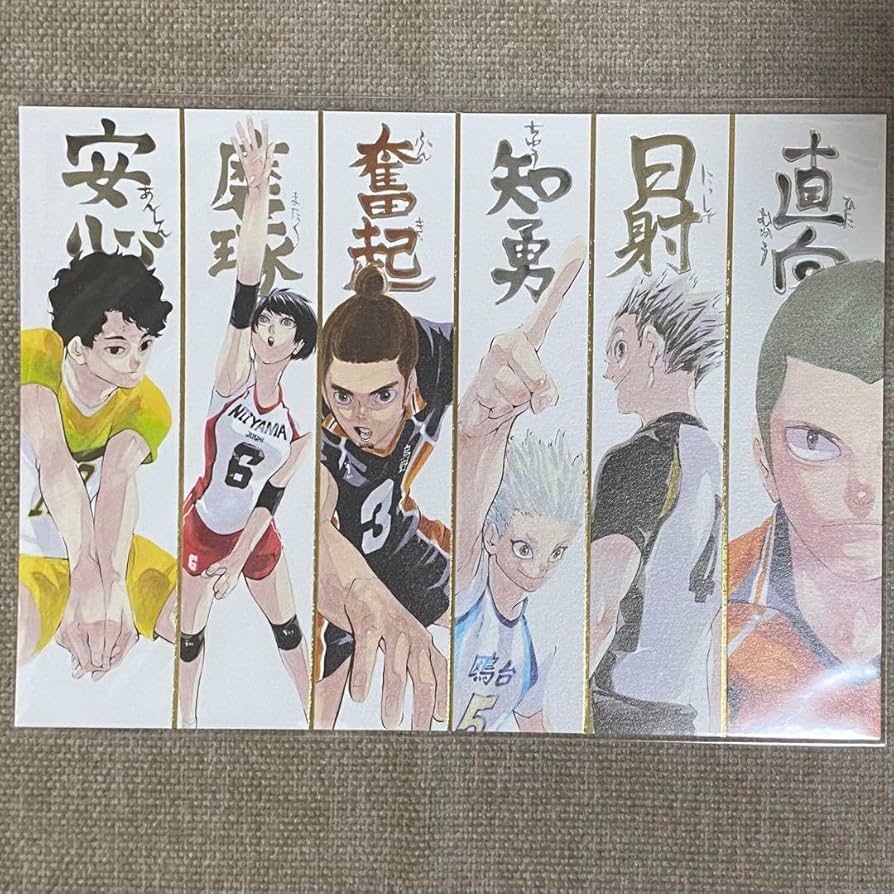 Amazon.co.jp: ハイキュー!! 箔押しカードコレクション ウィング