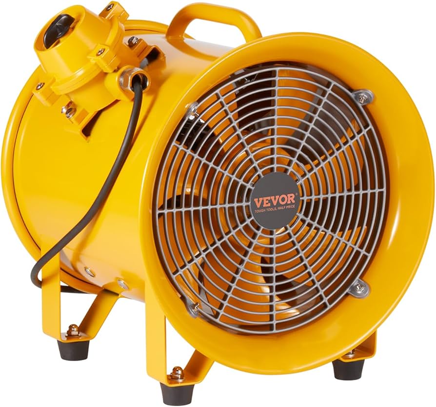 VEVOR Explosion Proof Fan 10 Inch, 350W 1942CFM, Industrial