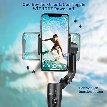 Amazon | FeiyuTech VLOG Pocketスマホジンバル折りたたみ式