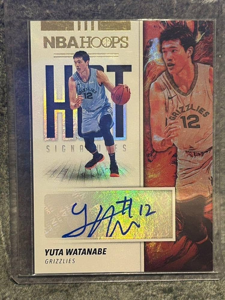 Panini NBA メンフィス・グリズリーズ 渡邊雄太 直筆サインカード