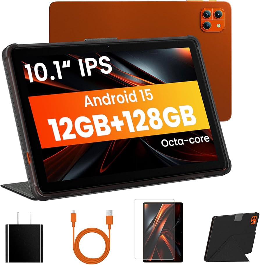 Amazon.com : 10 inch Tablet, Android Tablet, 12GB RAM 128GB