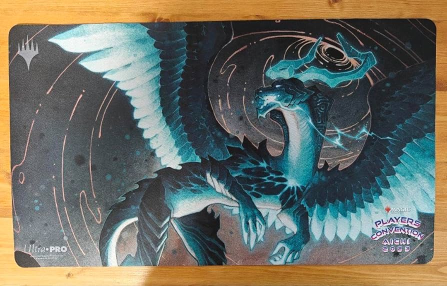 精霊龍、ウギン プレイマット MTG UGIN the spirit Yahoo!オークション