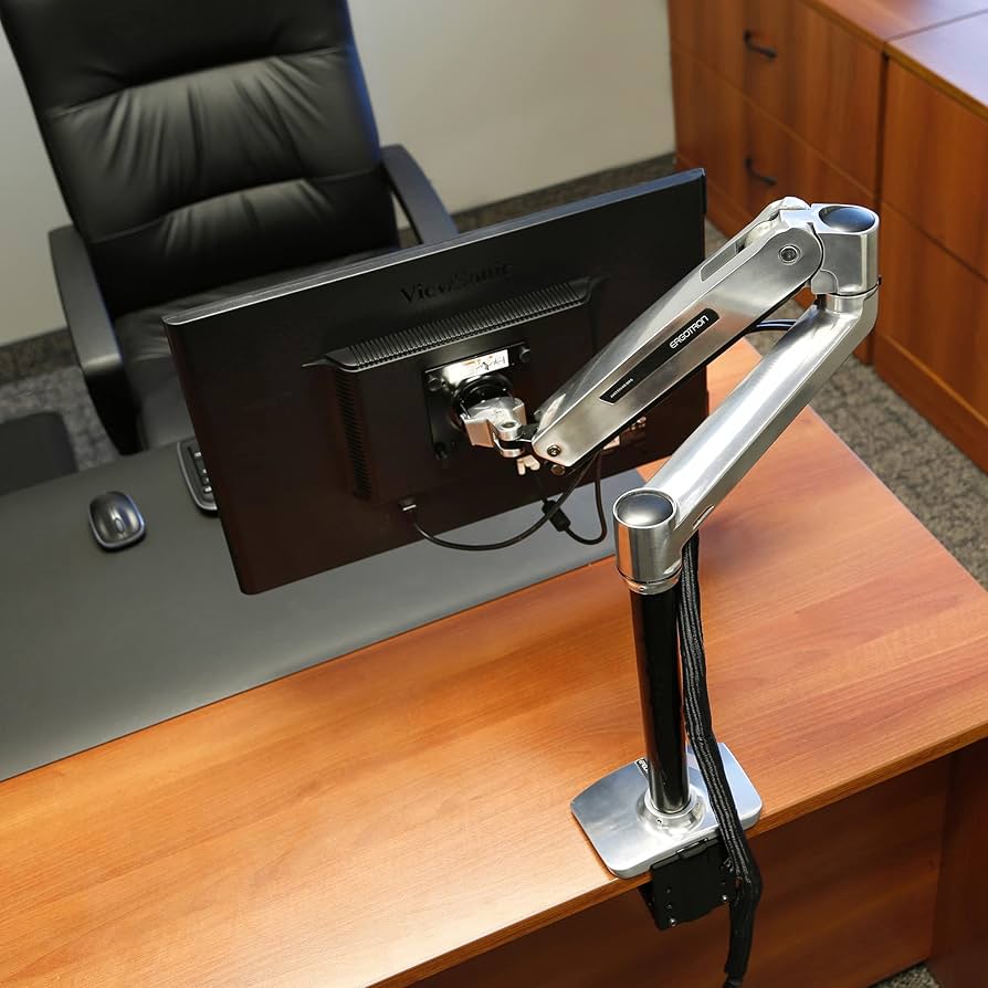 Amazon.com: Ergotron – LX Sit-Stand Single Monitor Arm, VESA Desk