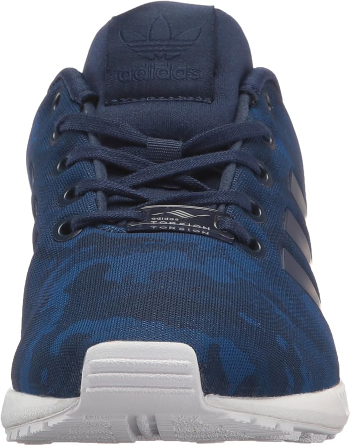 Amazon.com: adidas Originals ZX Flux J Sneaker, White/White/White