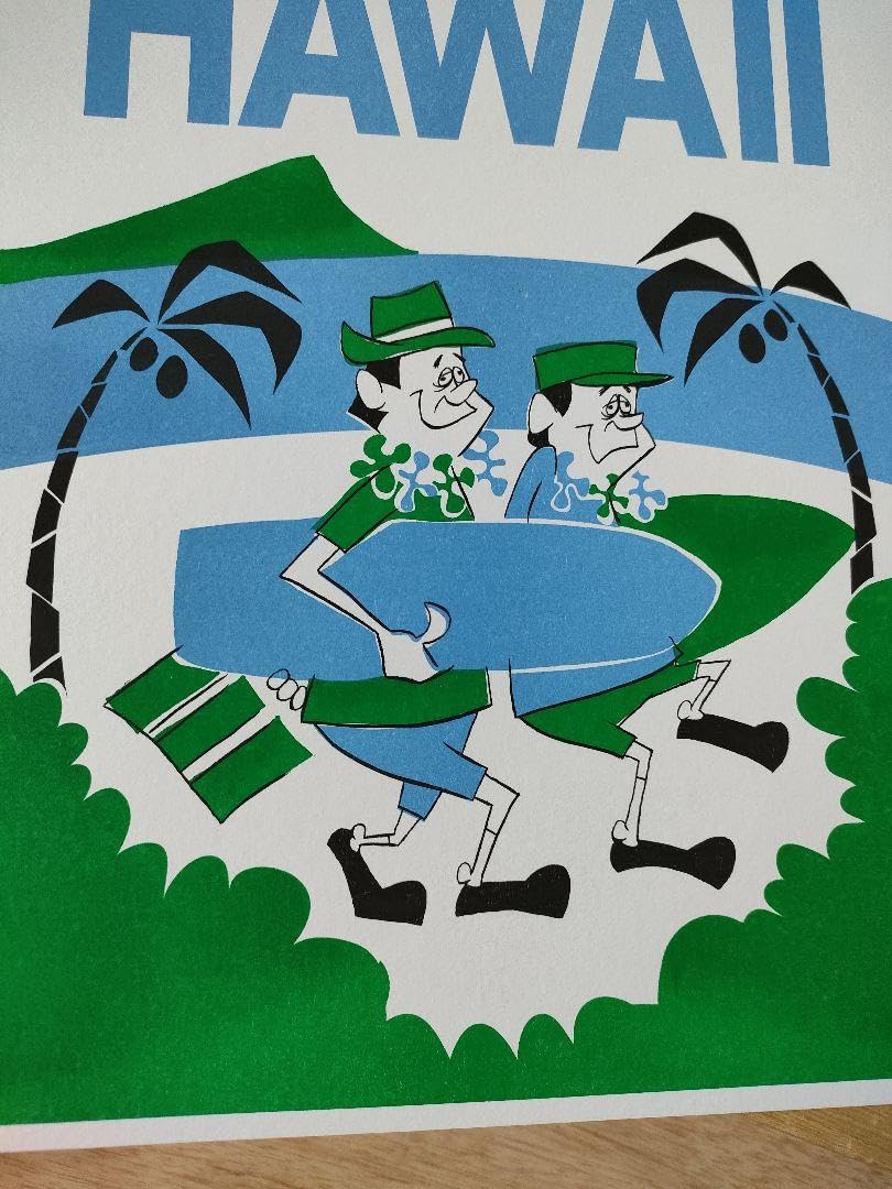 Amazon.co.jp: 花井祐介 アートプリント「HAWAII」 ポスター Yusuke