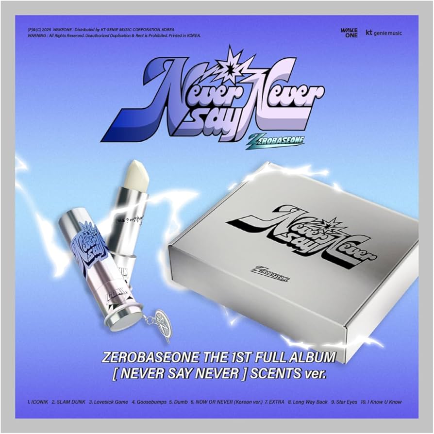 Amazon.com: ZEROBASEONE ZB1 NEVER SAY NEVER 1st Album SCENTS