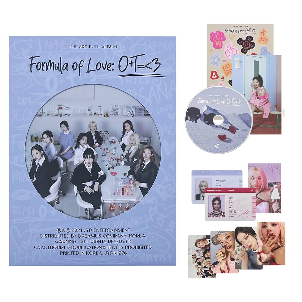 TWICE - The 3rd Album [Formula of Love: O+T=<3] (STUDY ABOUT LOVE