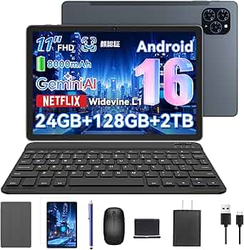Amazon.co.jp: 【2026新登場 Android16 タブレット 11インチ 】TABWEE