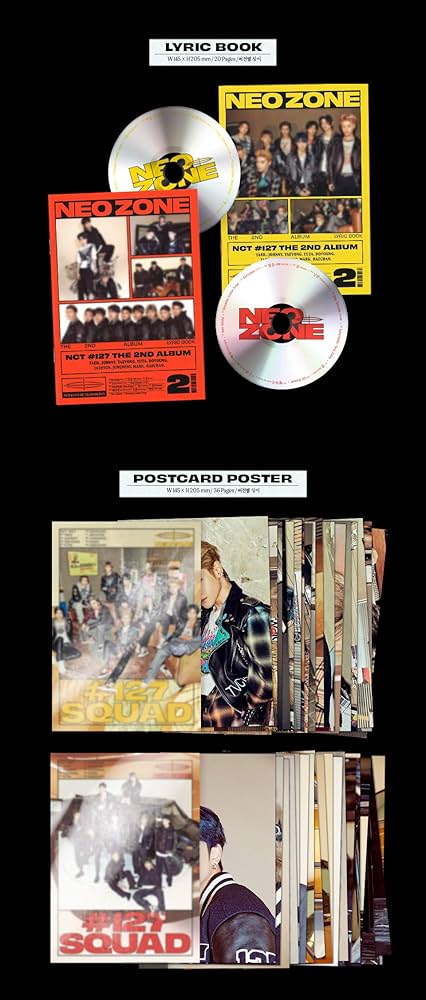 Amazon.com: NCT 127 - NCT #127 Neo Zone [N ver.] (Vol.2) Album+