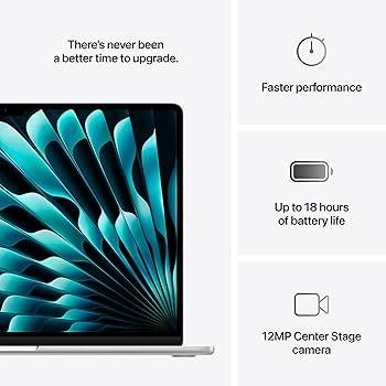Apple 2025 MacBook Air (15-inch, Apple M4 chip with 10-core CPU