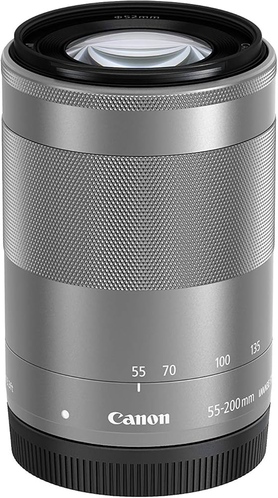 Canon EF-M 55-200 mm f/4.5-6.3 is STM Compact Zoom Lens for EOS M