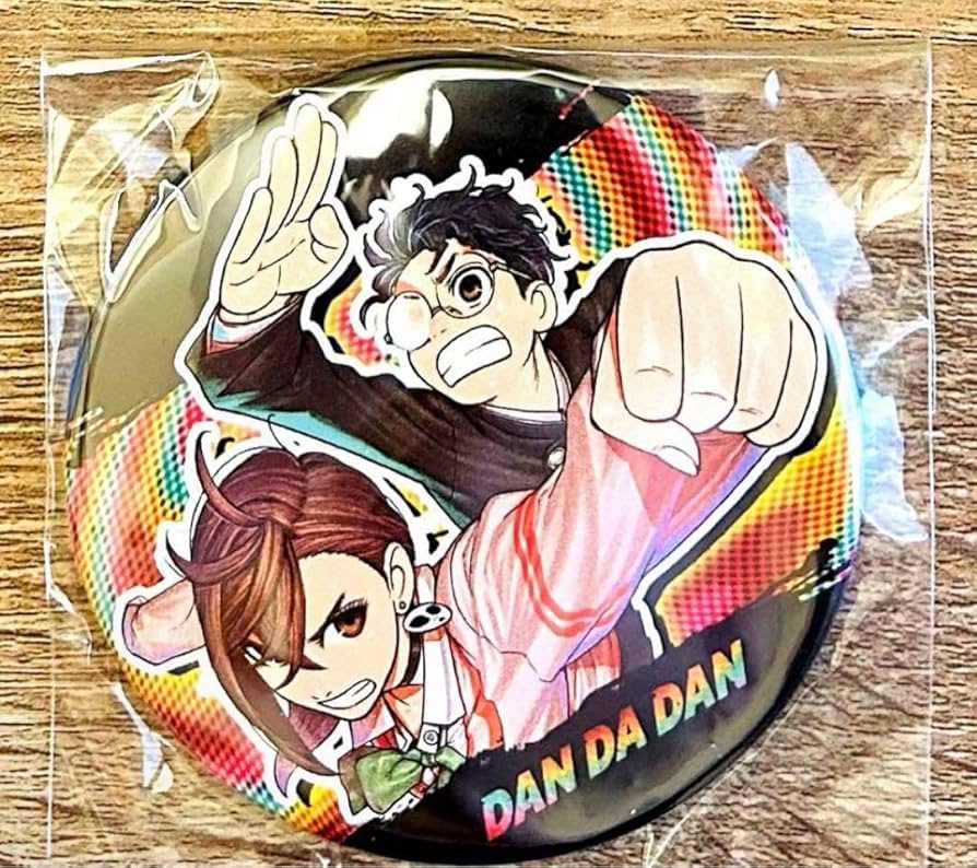 ダンダダン トレーディング缶バッジ 高倉健 オカルン ダンダダン