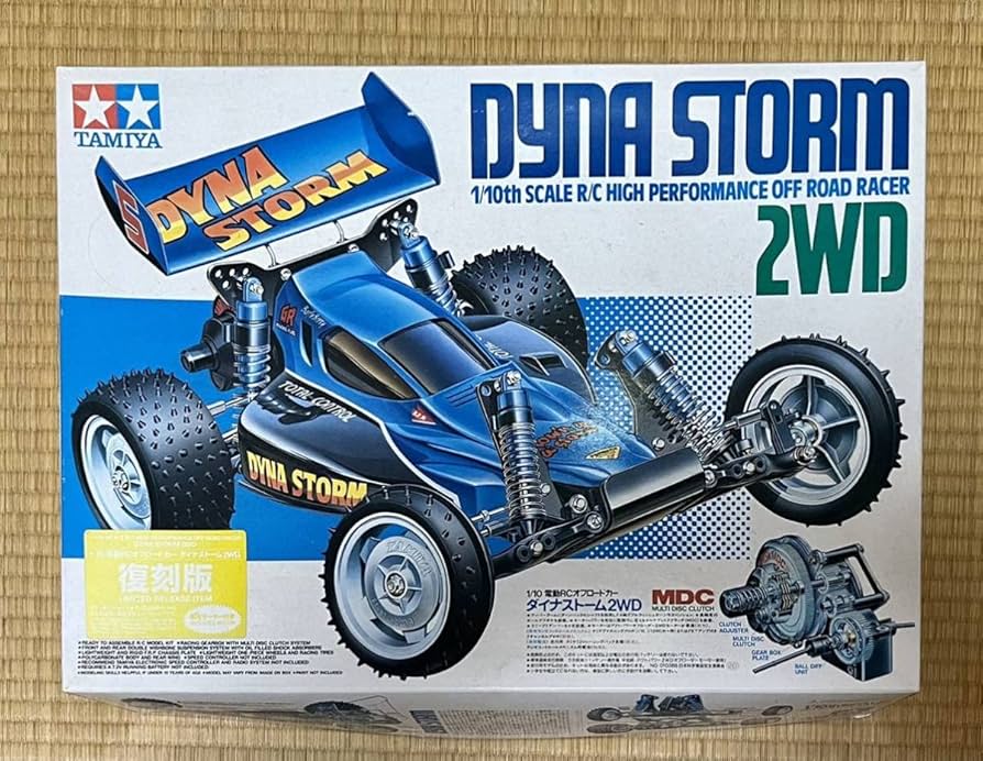 Amazon.co.jp: タミヤダイナストームDYNA STORM復刻版当時最高峰2WD