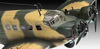 Amazon | ドイツレベル 1/48 ドイツ空軍 ユンカース Ju52/3m 輸送機