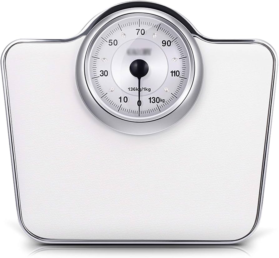 Amazon.co.jp: 体重計アナログ白、アナログ体重計おしゃれ、レトロ