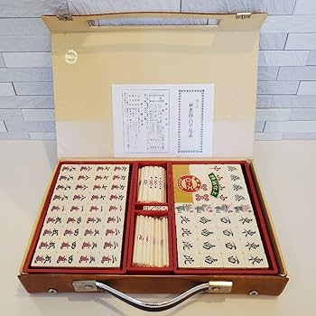 Amazon | 高級麻雀牌 ローズ 特選仕上 麻雀セット | ドミノ | おもちゃ