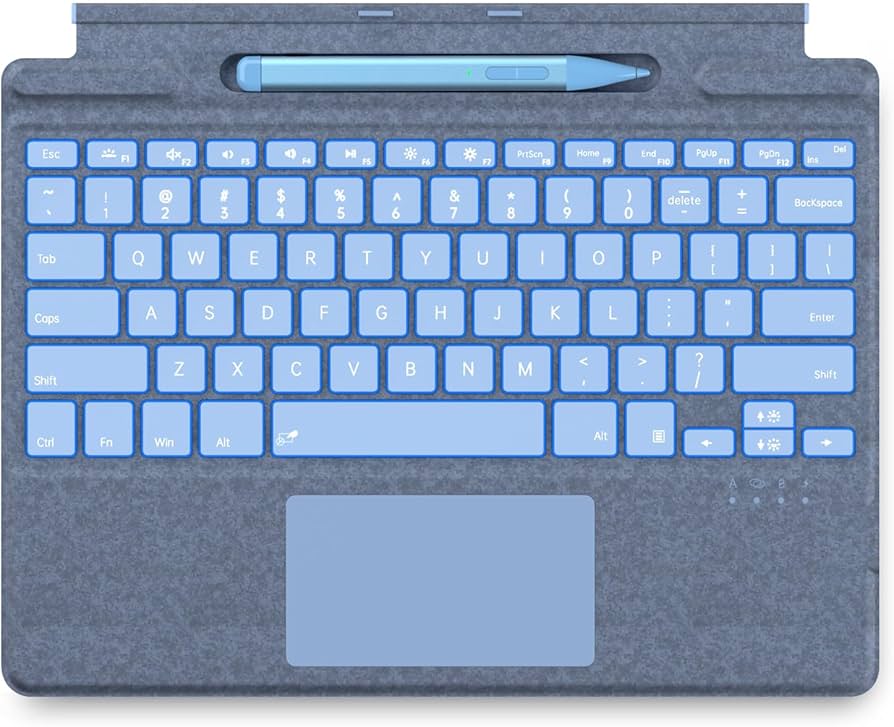 Amazon.com: JvKzaen Surface Pro 9 Keyboard with Slim Pen