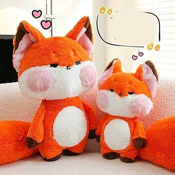 Amazon｜[LSDZW] 可愛い 狐 ぬいぐるみ もふもふ キツネ 抱き枕 きつね