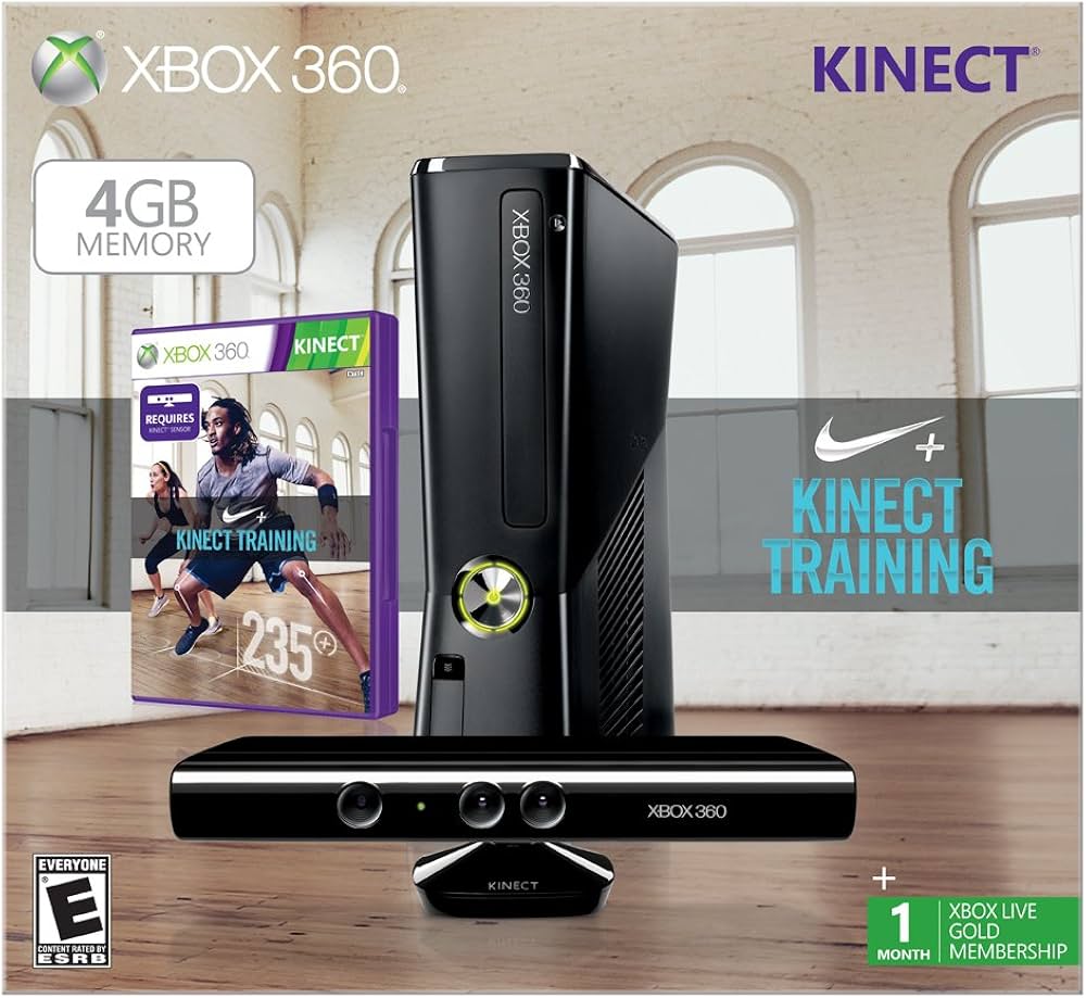 Amazon.com: Xbox 360 4GB with Kinect Nike+ Bundle : Video Games