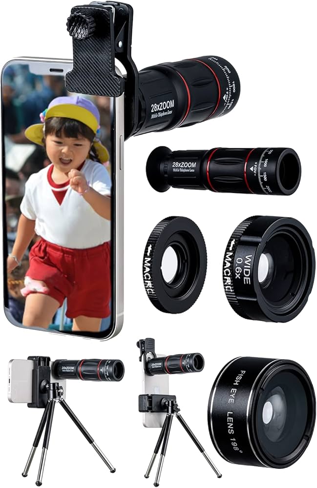 Amazon.co.jp: [spade] スマホ iphone カメラ 望遠レンズ 日本製