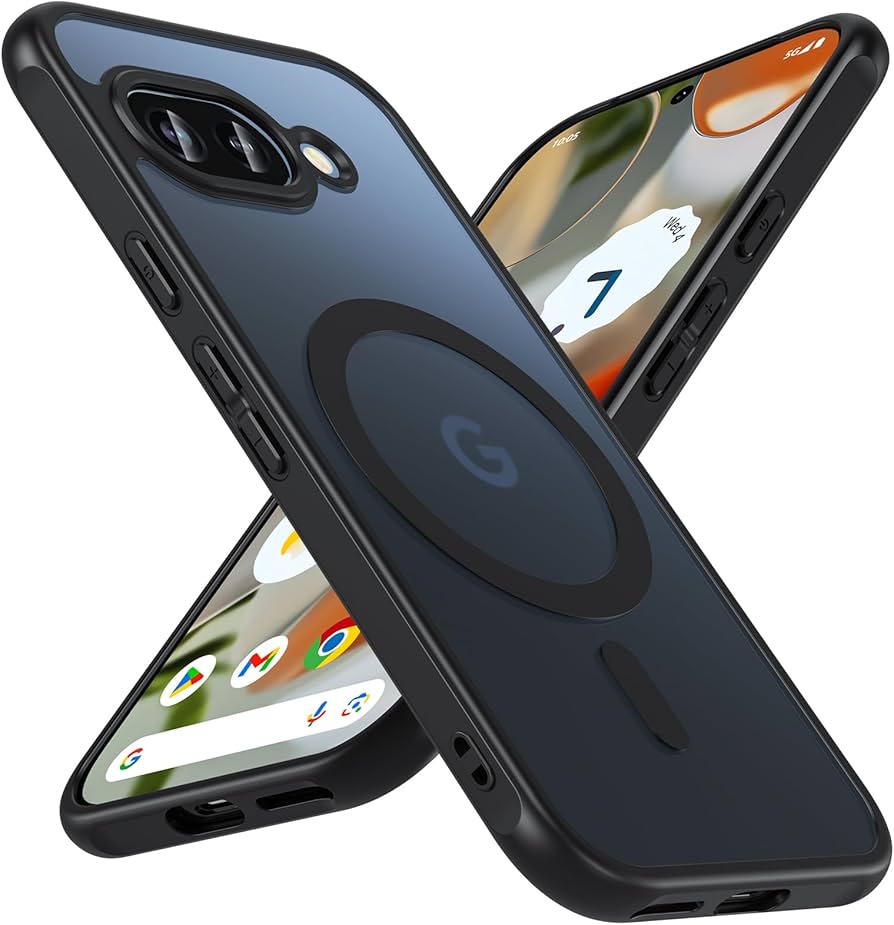 Amazon.co.jp: Fin2feel Google Pixel 9a ケース MagSafe対応 半透明