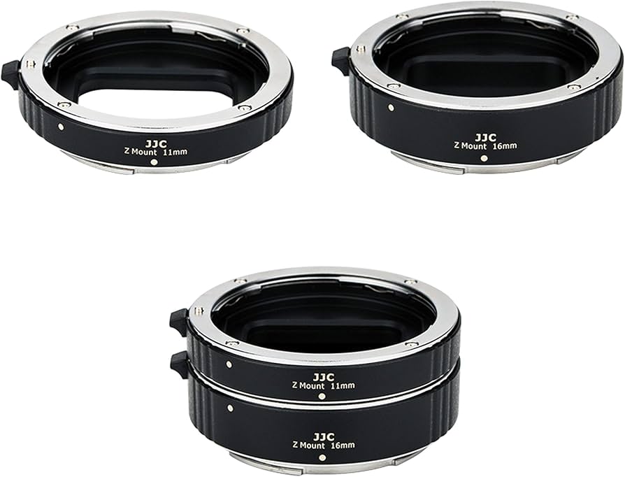 Amazon.com : JJC Z Mount Auto Focus Macro Extension Tube Ring Set