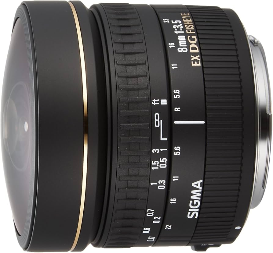 Amazon.com : Sigma 8mm f/3.5 EX DG Circular Fisheye Lens for Canon