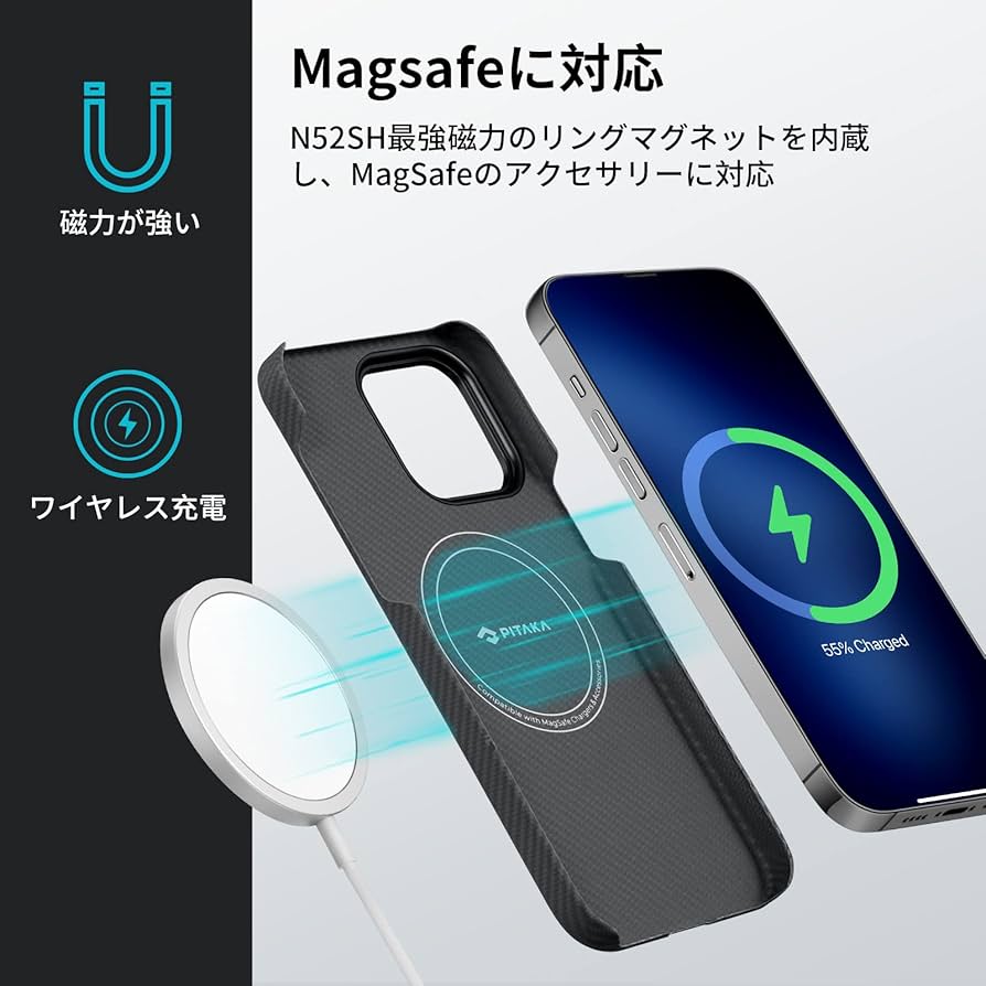 Amazon.co.jp: 【超薄超軽量-PITAKA】 iPhone 14 Pro 用 ケース