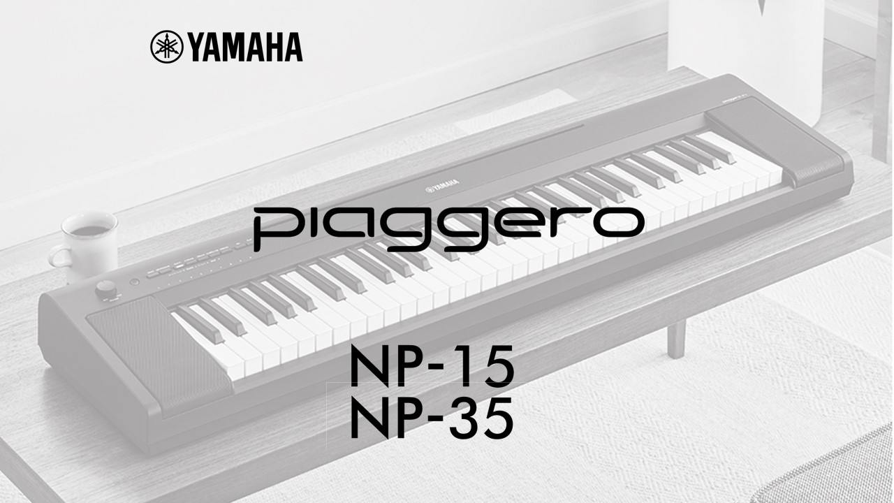 Amazon.co.jp: ヤマハ 電子キーボード NP-15B piaggero 61鍵 タッチ