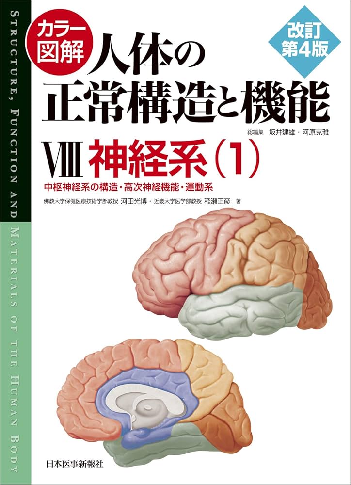 カラー図解 人体の正常構造と機能〈8〉神経系(1)【改訂第4版】 | 河田