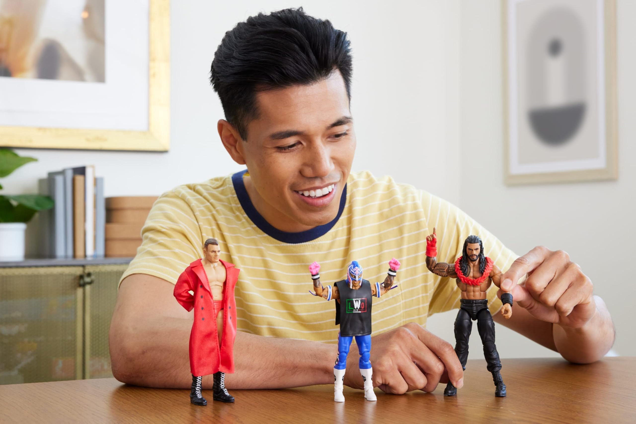 Amazon.co.jp: Mattel WWEトップピック エリートアクションフィギュア