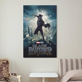 Amazon.co.jp: マーベル ポスター ブラックパンサー ポスター アート