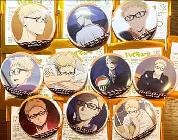 Amazon.co.jp: ハイキュー 月島蛍 場面写トレーディング 缶バッジ 全10