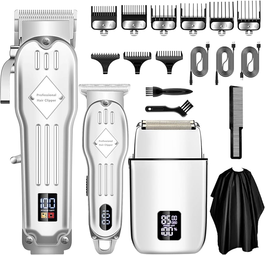 サロン仕様 高級感溢れるデザイン♪ 高性能 バリカンセット ヘア