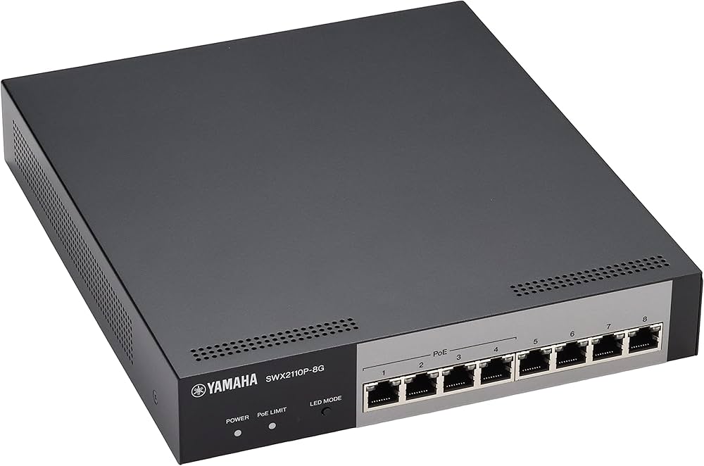Amazon | ヤマハ シンプルL2 PoEスイッチ SWX2110P-8G | ヤマハ(YAMAHA