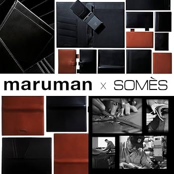 Amazon | マルマン ノートカバー ソメス A4 ノート ニーモシネ 革製