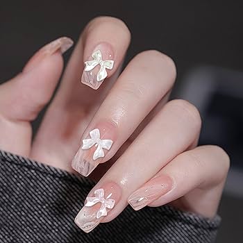 Amazon.co.jp: ネイルパーツ リボン 約120個セット 3D 立体 蝶結び