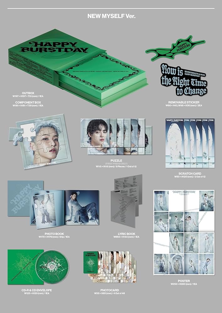 Amazon.co.jp: セブンティーン SEVENTEEN Happy Burstday 5th Album